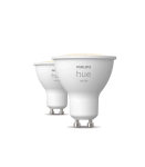 Philips Hue Soft-warm 5.2W GU10 2pcs