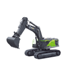 Huina Metal Crawler Excavator Green 1:50