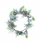 P&auml;rg GREENLAND D20cm, valged marjad