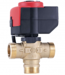 Barberi Three-way flow distribution valve DN 25 with e-drive