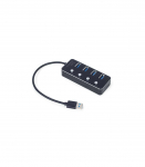I/O HUB USB3 4PORT/UHB-U3P4P-01 GEMBIRD