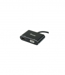 Equip 133386 USB 3.0 to HDMI/VGA (HD15) Adapter, 3.2 Gen 1, USB Type-A, HDMI output, 1920 x 1080p