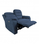 Diivan MIMI 2-kohaline elektriline recliner 153x93xH102cm, sinine