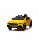 Battery-powered car Mercedes CLA 45s AMG Yellow 4x4