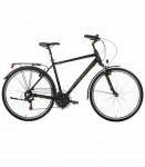 Meeste jalgratas TABOU KINETIC 1.0, 28" must-roheline (XL)