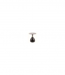 Kohvilaud VIRGO valge marmor/must