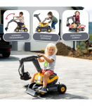 FALK Koparka Przegubowa Volvo Obrotowa Kabina Łopata Pług