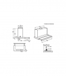 Electrolux LFP616X Built-under Grey A 600 m&sup3;/h