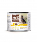 RAW PALEO Duoprotein Turkey & Cod Adult - wet dog food - 200g