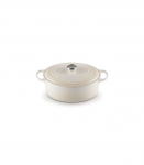 Le Creuset Signature Roaster oval 31cm meringue (21178317164430)
