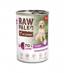 VETEXPERT Raw Paleo Lamb puppy- wet dog food - 400g