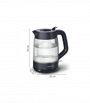 Tefal KO2G08E0 Morning Glass 1.7L