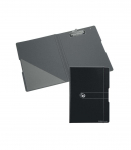 Herlitz kirjutusalus Easy Orga kaanega must