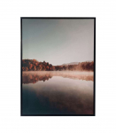 Seinapilt WALLY 60x80cm, maastik j&auml;rve &auml;&auml;res