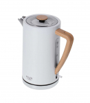 Adler Kettle AD 1347w Electric 2200 W 1.5 L Stainless steel 360&deg; rotational base White