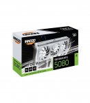 INNO3D N50803-16D7X-17605211 GEFORCE RTX 5080 X3 OC WHITE, ATX, 16 GB, GDDR7, 256-bit, PCIe 5, 360W