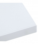 Lauaplaat ERGO 160x80cm, hallikasvalge