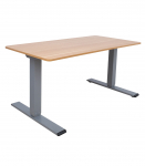 T&ouml;&ouml;laud ERGO OPTIMAL 2-mootoriga 160x80xH62-127cm, hikkoripuu/h&otilde;behall