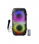 Esperanza EP156 BT FM LED RGB KARAOKE Speaker Black 20W