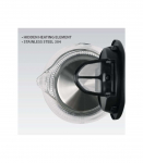 Czajnik elektryczny szklany 2200W MR-063-BLACK MAESTRO