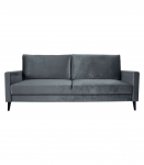 Diivanvoodi ANNA pesukastiga 222x86xH98cm, hall samet