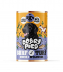DOBRY PIES Surf & Turf Trout and wild beef - wet dog food - 400g