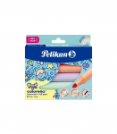 Pelikan viltpliiats, colorella, pastelsed, j&auml;medad, 6 v&auml;rvi
