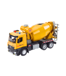 Yellow Concrete Mixer Truck, Friction Drive, Light and Sound