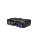 Blitzwolf AS-22 audio amplifier, 45W, Bluetooth 5.0, USB + remote control (black)