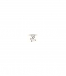 &Uuml;mmargune s&ouml;&ouml;gilaud MURANO valge marmor/kroom 120 cm