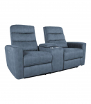 Diivan GASTON 2-kohaline elektriline recliner 182x85xH104cm, sinine