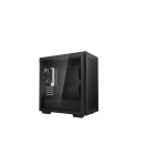 Deepcool CH370 Side window Black Micro ATX Power supply included No ATX PS2