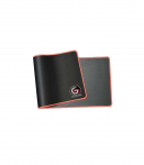 Gembird Gaming mouse pad PRO, extra large Black/Red