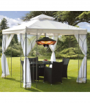 TunaBone Electric Ceiling Patio Heater TB2088-01 Patio heater 1500 W Black