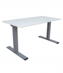 T&ouml;&ouml;laud ERGO OPTIMAL 2-mootoriga 160x80xH62-127cm, hallikasvalge/h&otilde;behall