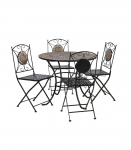 Aiam&ouml;&ouml;blikomplekt MOSAIC laud ja 4 tooli