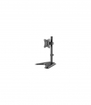 Manhattan Desk Mount for TV & Monitors, Stand Assembly, Tilt/Swivel/Rotation, For screens 10" to 27", VESA