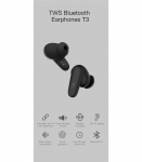 Orsen T3 Bluetooth Earphones Black