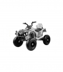 Quad BDM0906 Electric Ride On Vehicle Pumped Wheels - White