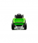 Rechargeable tractor with bucket BW-X002A Green