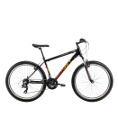 Noorte jalgratas ROMET Rambler R6.0, 26" must-oranž-punane (M)