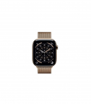Watch Series 11&nbsp;GPS + Cellular 46mm&nbsp;Gold Titanium Case with Gold Milanese Loop S/M