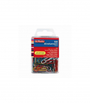 Herlitz kirjaklamber, 26 mm, 100 tk, v&auml;rvilised