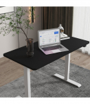 T&ouml;&ouml;laud ERGO 1-mootoriga 140x80xH71-121cm, must/h&otilde;behall