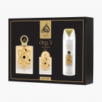 Lattafa Pride Tharwah Gold EDP 100 ml + EDP 20 ml + Bodyspray 200 ml