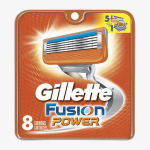 Gillette Fusion Power disposable shaving razors 8 pcs