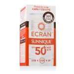 Ecran&reg; Sunnique&reg; n&auml;o- ja kaelakep SPF 50+ 30 ml