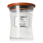 WoodWick Keskmine Kella Kujuline Aroomik&uuml;&uuml;nal Lavendel & Seedripuu 275 g