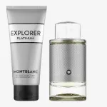 Montblanc Explorer Platinum EDP 100 ml + EDP MINI 7.5 ml + SG for Body & Hair 100 ml 100 ml + EDP MINI 7,5 ml + SG for Body & Hair 100 ml