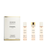 Chanel Coco Mademoiselle EDT 2 x 20 ml + EDT pihustiga 20 ml Refill 2 x 20 ml + EDT Refill with spray 20 ml